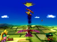 une photo d'Ã©cran de Crash Bandicoot 3 sur Sony Playstation